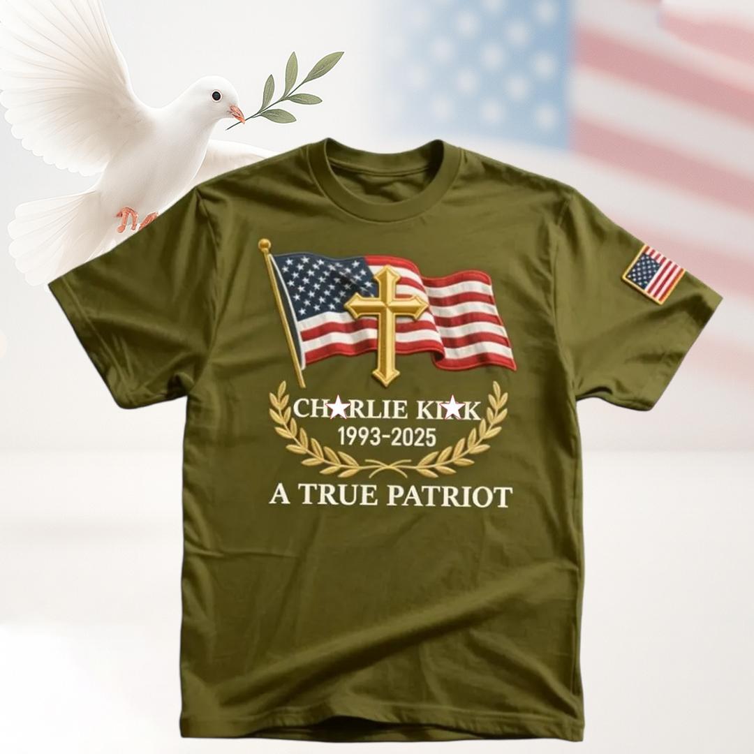 ✝️ A True Patriot Memorial T-shirt 🕯️