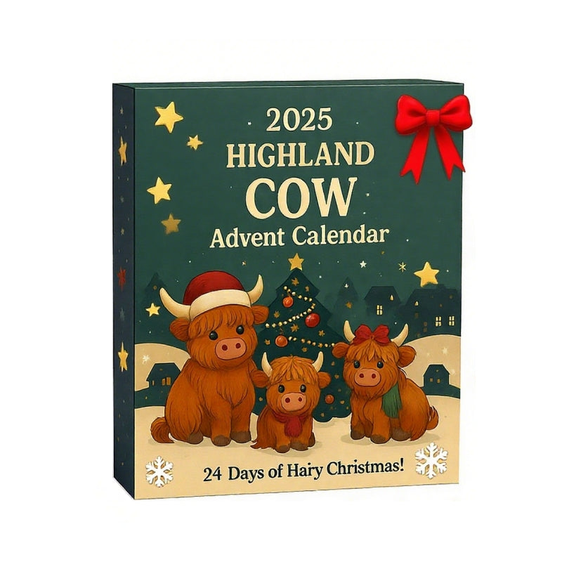 2025 Highland Cow Advent Calendar