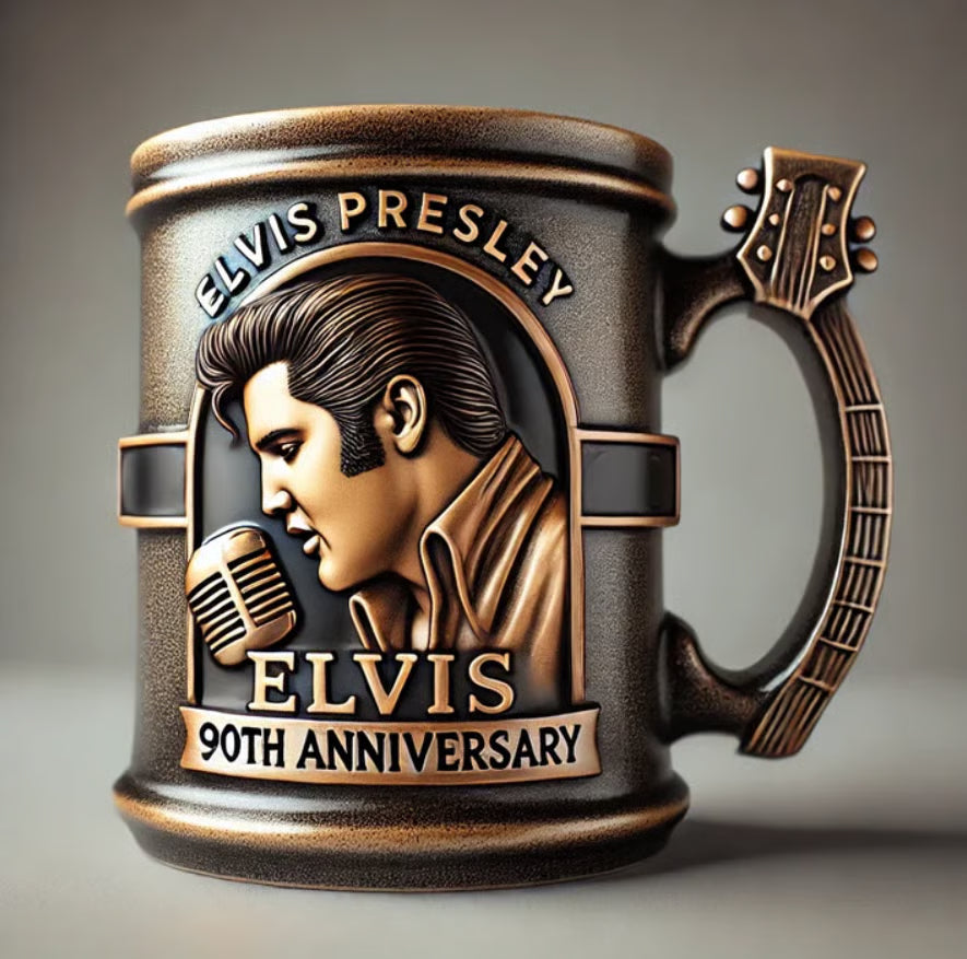 🔥Limited Edition🎁Elvis Presley 90th Anniversary Mug(US 📦Free Shipping)