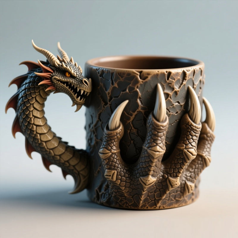 🐮 Highland Cow 3D Mug – Sip with Cuteness & Charm ✨