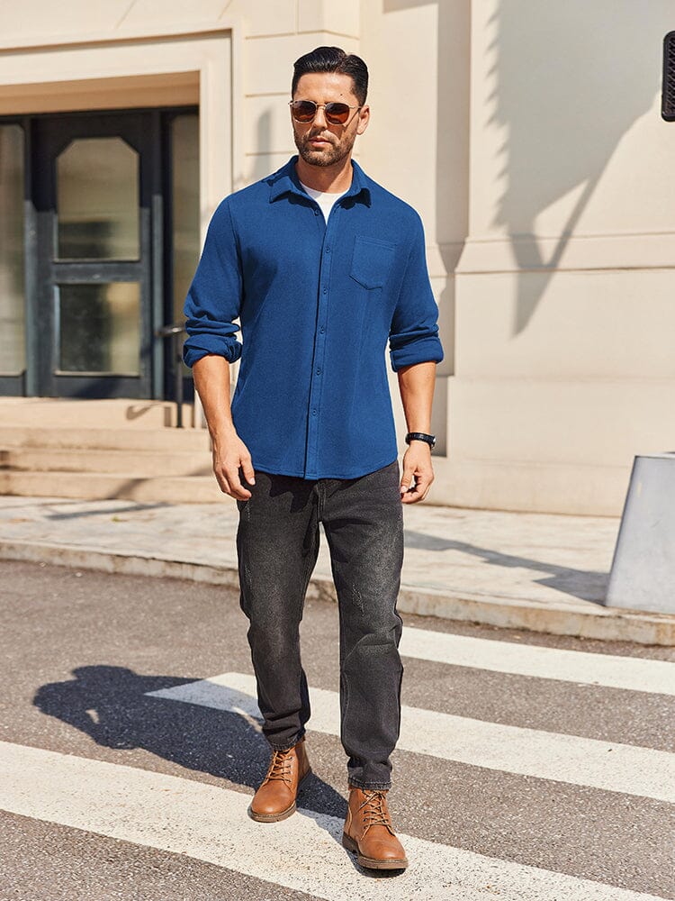 Classic Simple Shirt Jacket