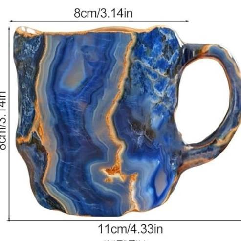 2025 HOT SALE ✨️ New Mineral Crystal Coffee Mugs☕