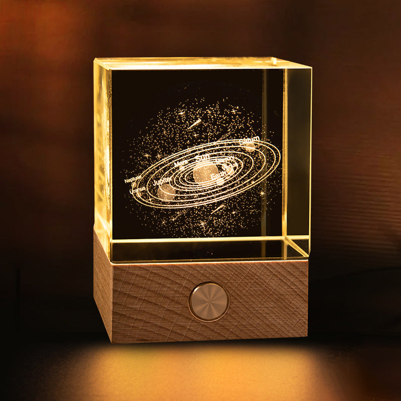 🎅🔥Last day of the sale! 3D Planet Crystal decorate🪐