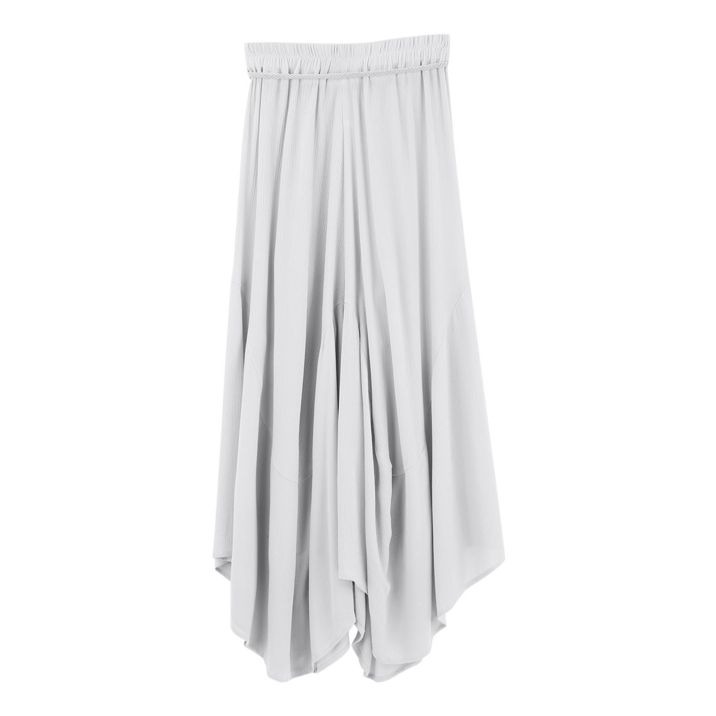 women's casual solid color loose skirt two-piece suit