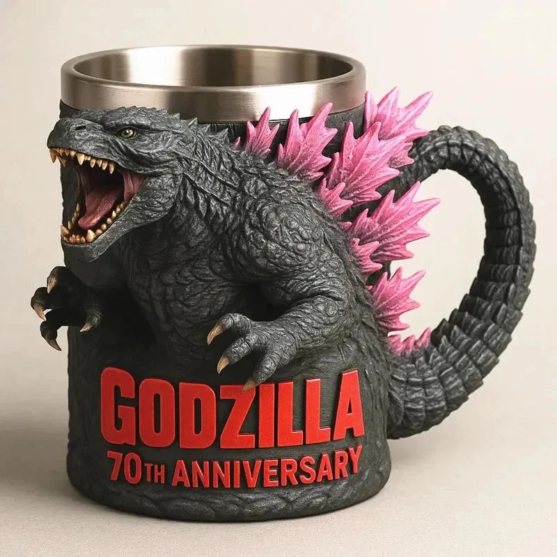 New Godzilla 70th Anniversary 3D Mug Beer Mug or Coffee Mug Best Gifts