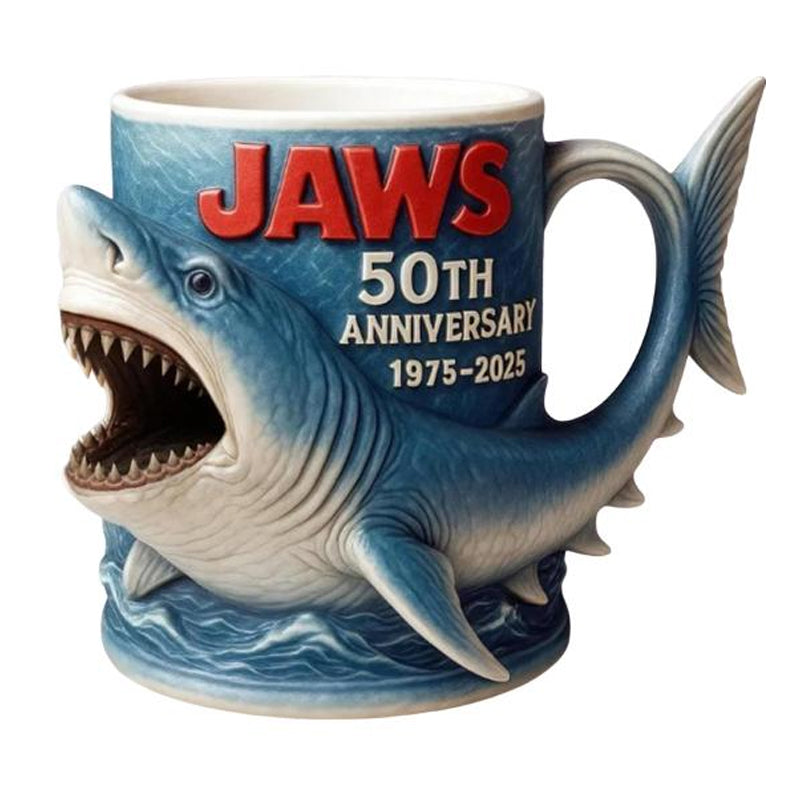 Jaws 50th Anniversary 3D mug
