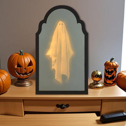 🔥49% OFF - 👻2025 Halloween Hologram Ghost Mirror