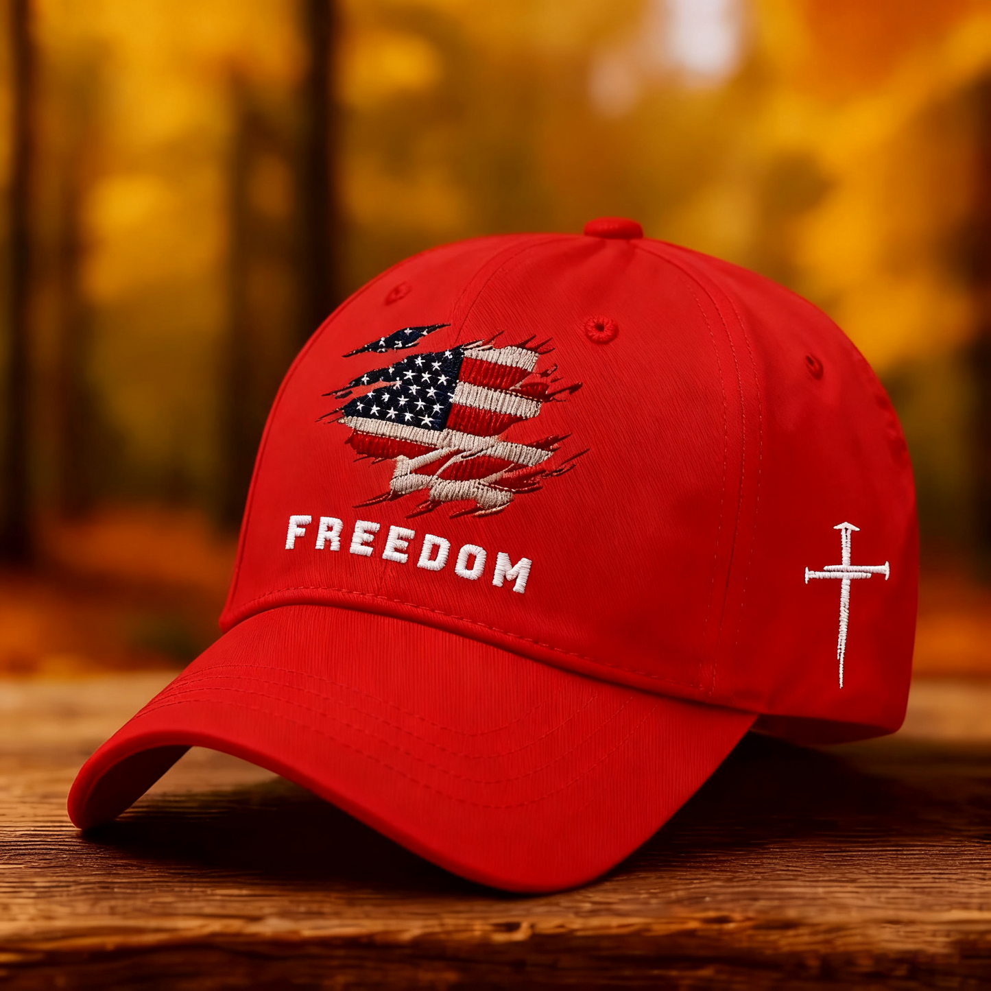 Limited Edition Patriotic American Flag Hat – Unisex Freedom Cap