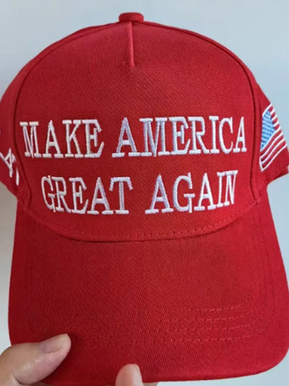 Royaura® Cotton Was Right About Everything Letter Printed Men's Duck Bill Baseball Cap