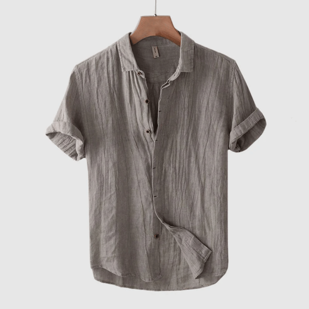 Short Sleeve Linen Shirt