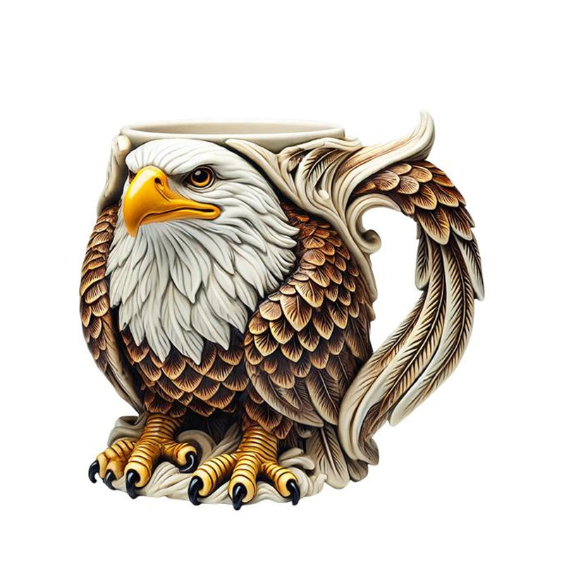 🐮 Highland Cow 3D Mug – Sip with Cuteness & Charm ✨