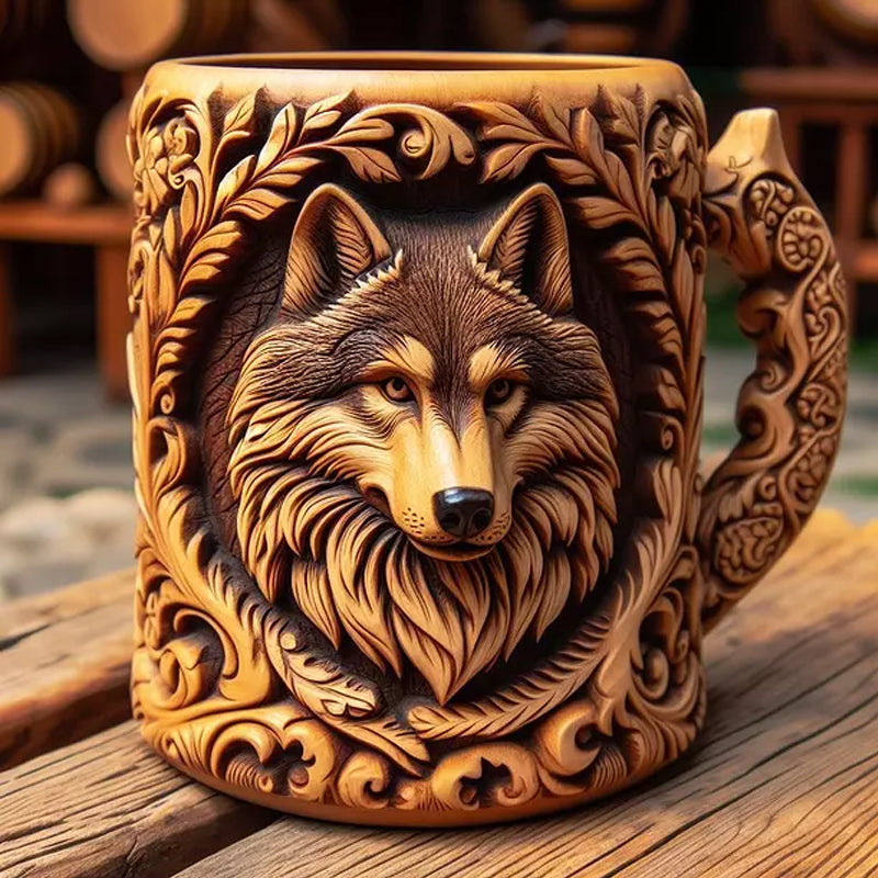 🐮 Highland Cow 3D Mug – Sip with Cuteness & Charm ✨