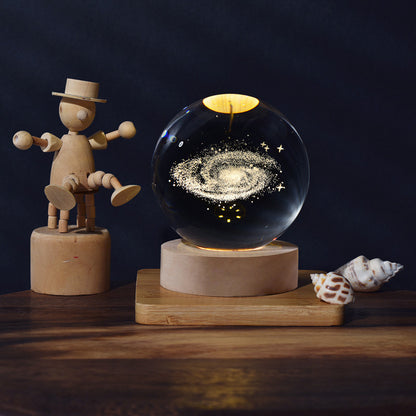 🎅Christmas Special Offers - 🔥Last day of the sale! 3D Planet Crystal Ball🪐