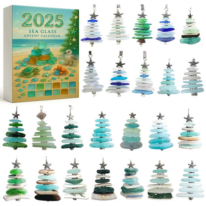 🔥🌊🎄Sea Glass Christmas Tree Advent Calendar🔥