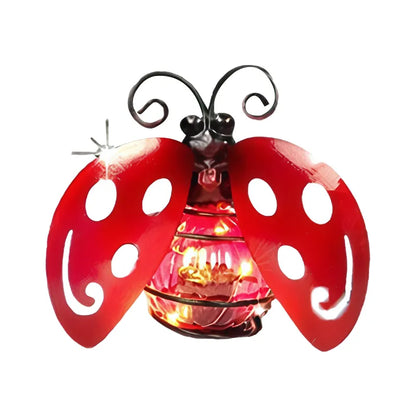 Hummingbird butterfly pendant Solar garden lamp outdoor waterproof garden decoration