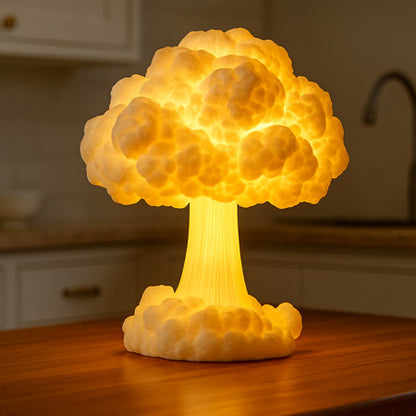 SheremArt Mushroom Cloud Lamp -A Sculptural Blast of Light That Redefines Home Decor