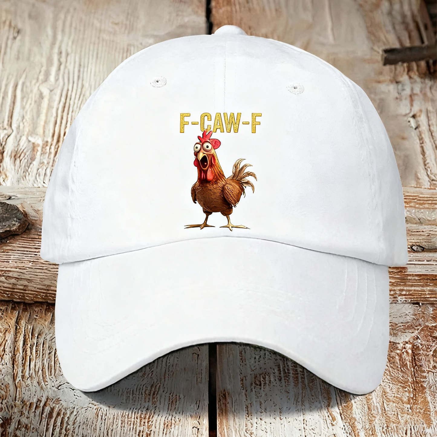 F-CAW-F Funny Chicken Hat