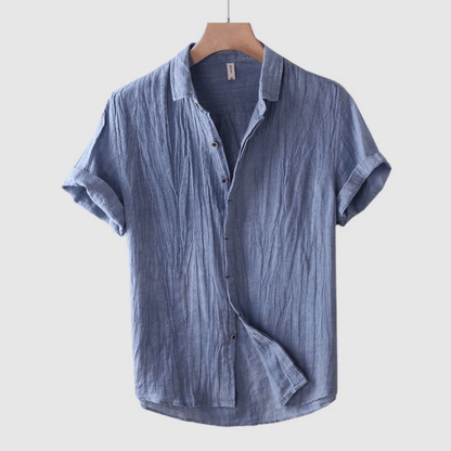 Short Sleeve Linen Shirt