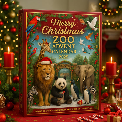 Merry Christmas Zoo Advent Calendar 2025🎄