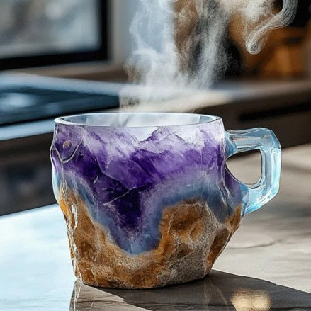 2025 HOT SALE ✨️ New Mineral Crystal Coffee Mugs☕