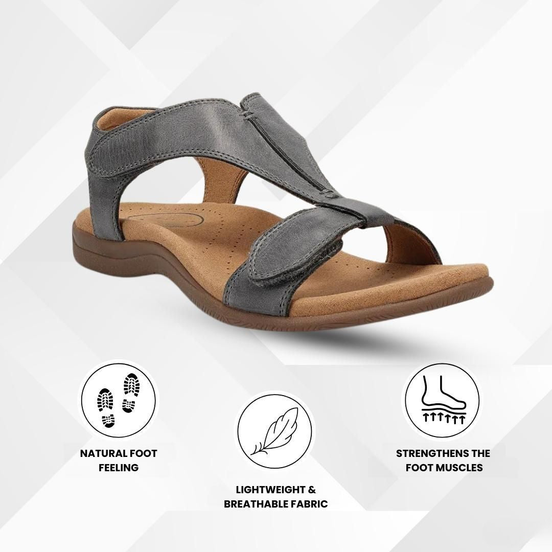 Ergonomic orthopaedic sandals for pain relief