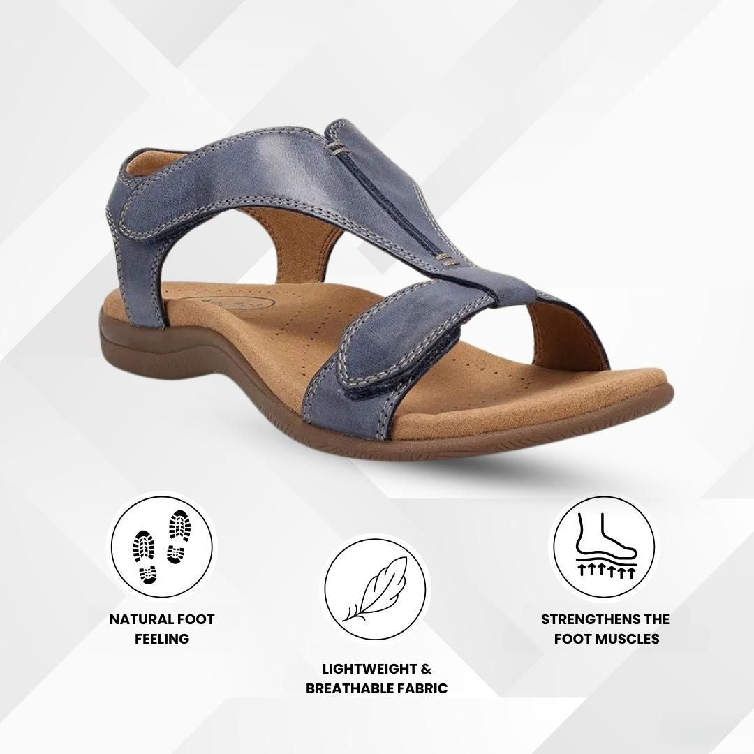 Ergonomic orthopaedic sandals for pain relief