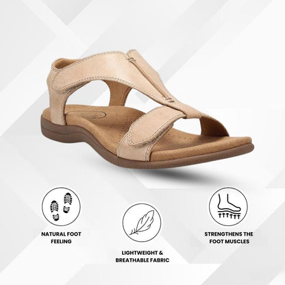 Ergonomic orthopaedic sandals for pain relief