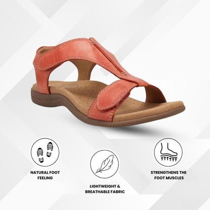 Ergonomic orthopaedic sandals for pain relief