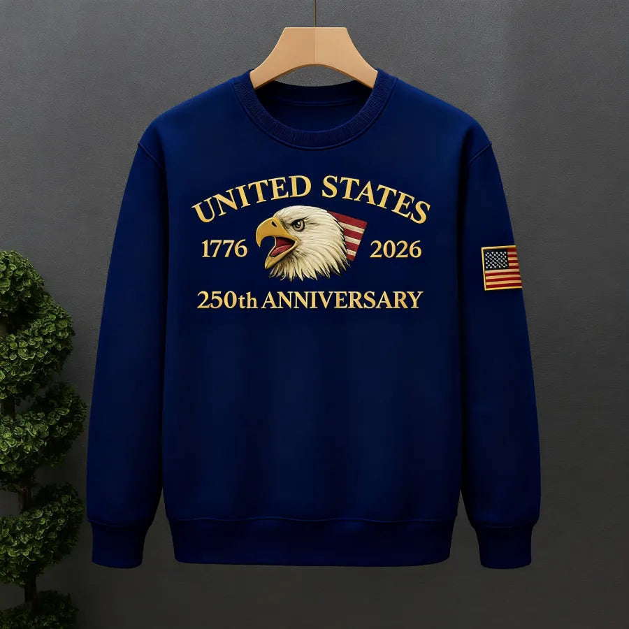 🦅🇺🇸 United States 250th Anniversary Commemorative Sweatshirt