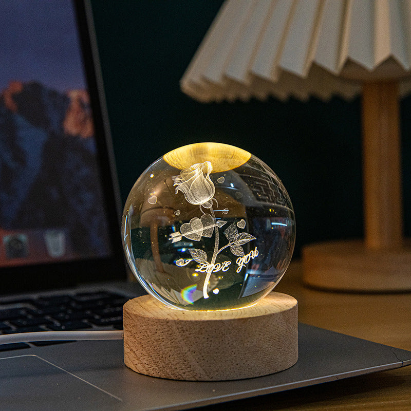 🎅Christmas Special Offers - 🔥Last day of the sale! 3D Planet Crystal Ball🪐