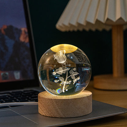 🎅Christmas Special Offers - 🔥Last day of the sale! 3D Planet Crystal Ball🪐