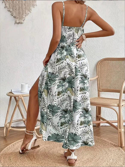 Vestido floral bohemio