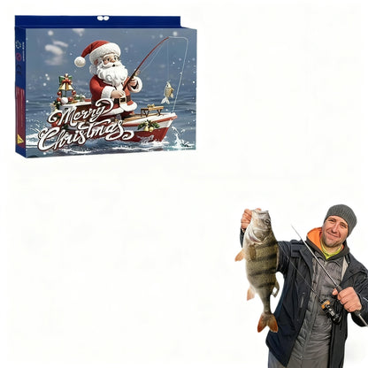 24 Days Countdown Fishing Lure Tackle Set Fishing Advent Calendar