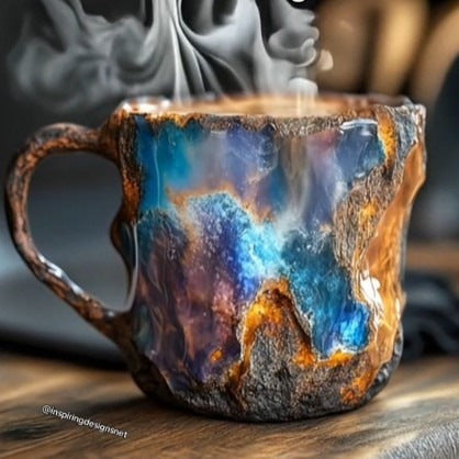 2025 HOT SALE ✨️ New Mineral Crystal Coffee Mugs☕