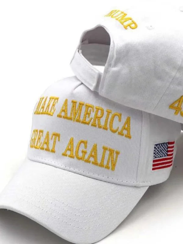 Royaura® Cotton Was Right About Everything Letter Printed Men's Duck Bill Baseball Cap