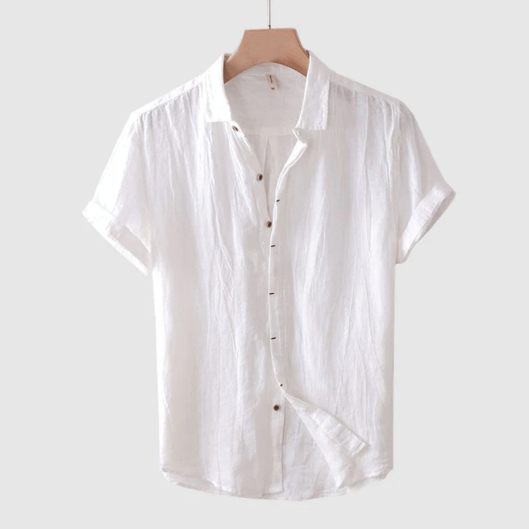 Short Sleeve Linen Shirt