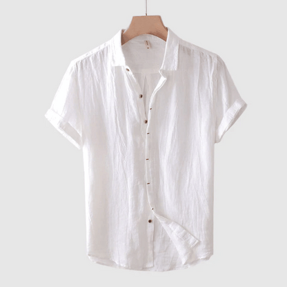 Short Sleeve Linen Shirt