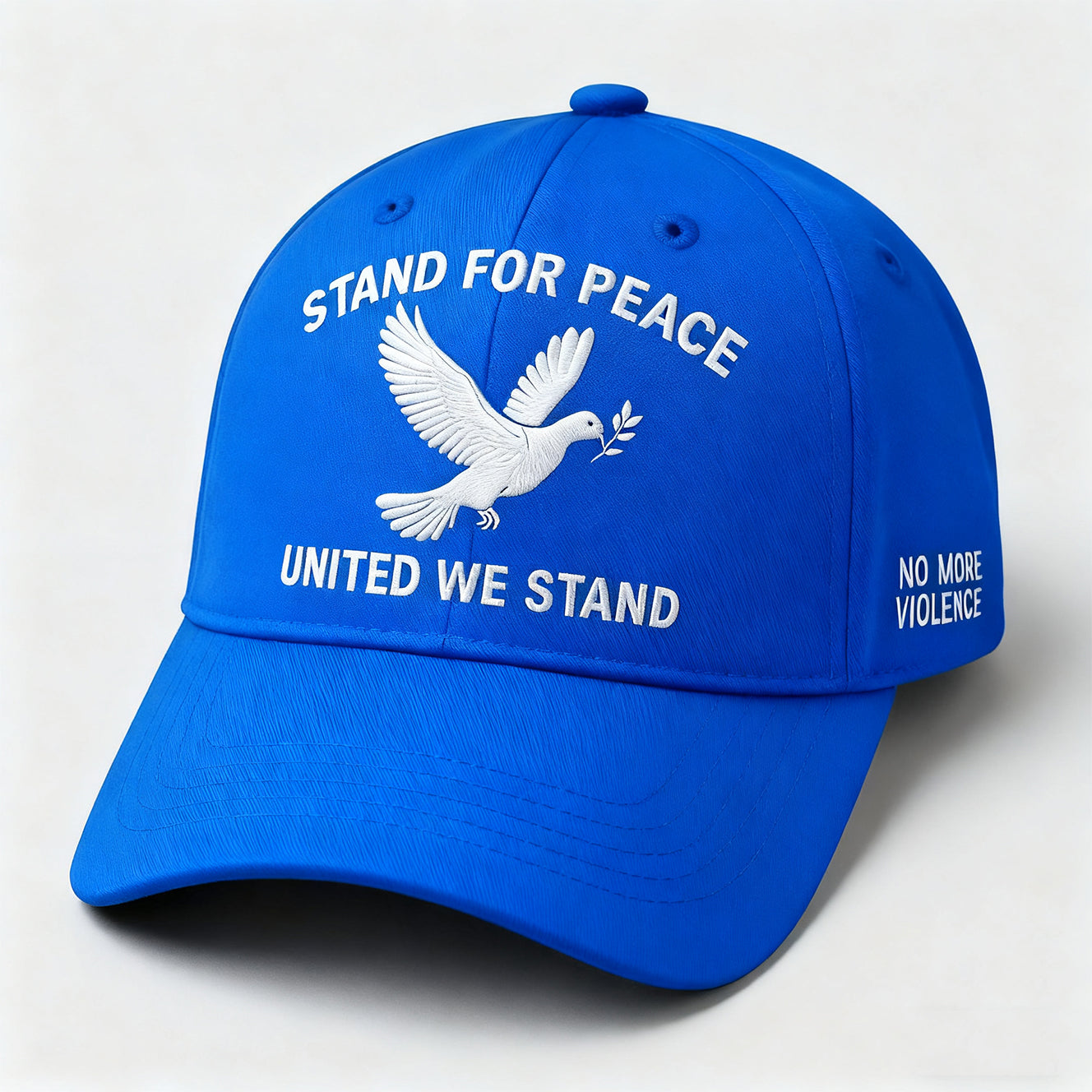 🕊️ Stand for Peace Baseball Cap – United We Stand