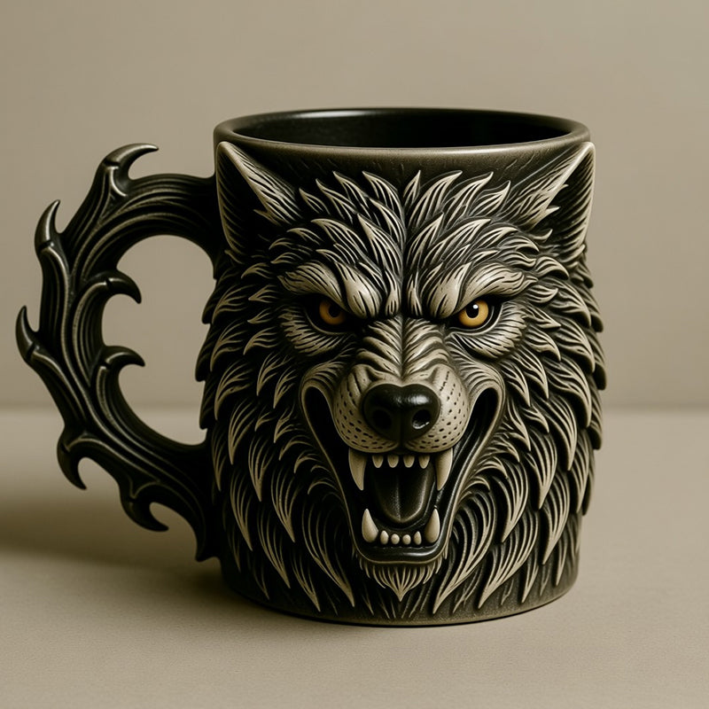 🐮 Highland Cow 3D Mug – Sip with Cuteness & Charm ✨