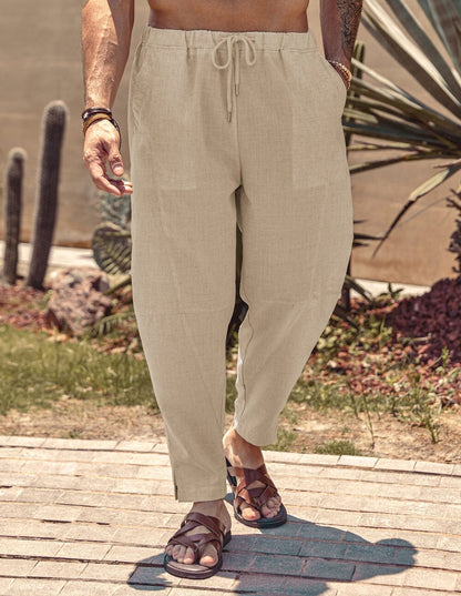 Linen Style Beach Pants