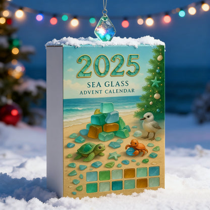 🔥🌊🎄Sea Glass Christmas Tree Advent Calendar🔥
