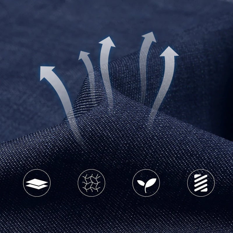 Men's High Waist Straight Cut Jeans（BUY 2 AND GET FREE SHIPPING AND 10% OFF - ⏰ONLY FOR TODAY⏰）