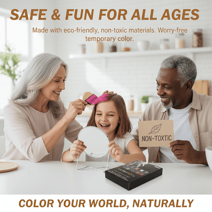 Festive Fun Hair Chalk Combs