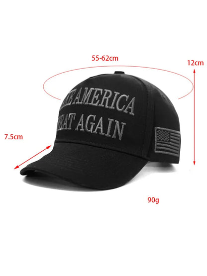 Royaura® Cotton Was Right About Everything Letter Printed Men's Duck Bill Baseball Cap