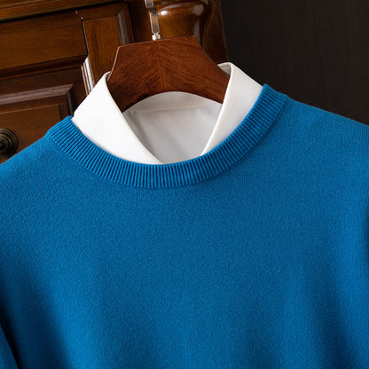 Men's Long Sleeve Cashmere Sweater