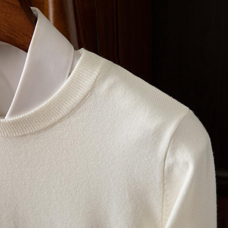 Men's Long Sleeve Cashmere Sweater