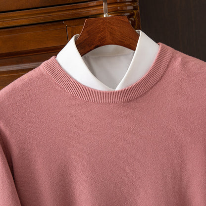 Men's Long Sleeve Cashmere Sweater