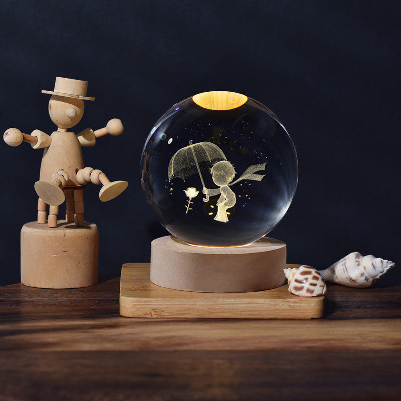 🎅Christmas Special Offers - 🔥Last day of the sale! 3D Planet Crystal Ball🪐