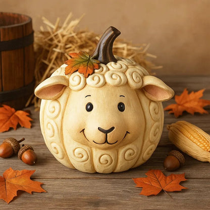 Farm Animal Pumpkin Figurines