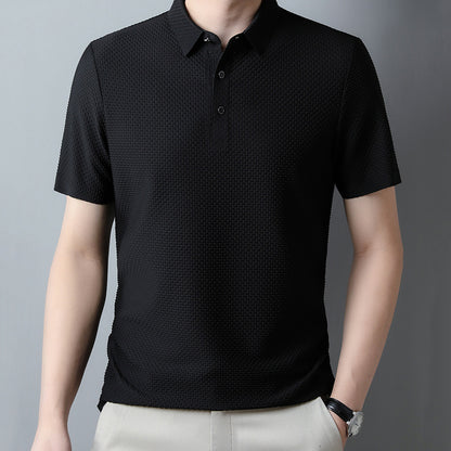 New men's POLO shirt short-sleeved T-shirt